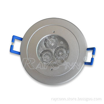 3x1W Luna Downlight with CREE XPE, Replacement for 35-50W Halogen Lamp